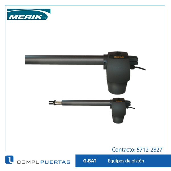 G-Bat Equipos de Piston Compupuertas